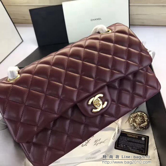 香奈兒CHANEL 原單精品升級版A1112進口小羊皮 金銀鏈條單肩斜挎包 DSC1424